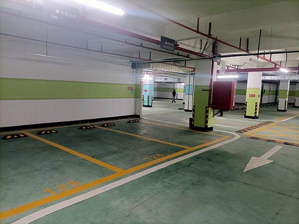 中江小区划线